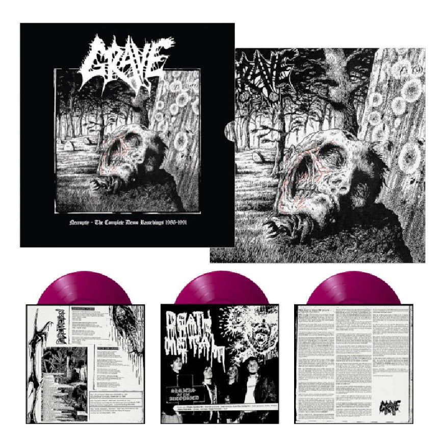 Grave - Necropsy - The Complete Demo Recordings 1986-1991 - TRIPLE LP - Soulseller