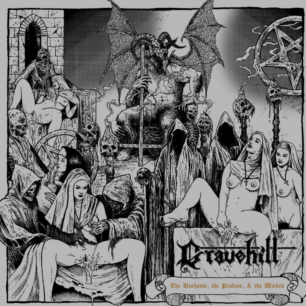 Gravehill - The Unchaste, the Profane & the Wicked - CD DIGIPAK - Dark Descent Records