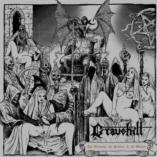 Gravehill - The Unchaste, the Profane & the Wicked - CD DIGIPAK - Dark Descent Records