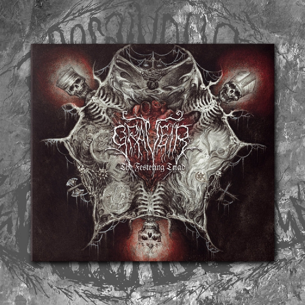 Graveir - The Festering triad - CD DIGIPAK - Apocalyptic Witchcraft