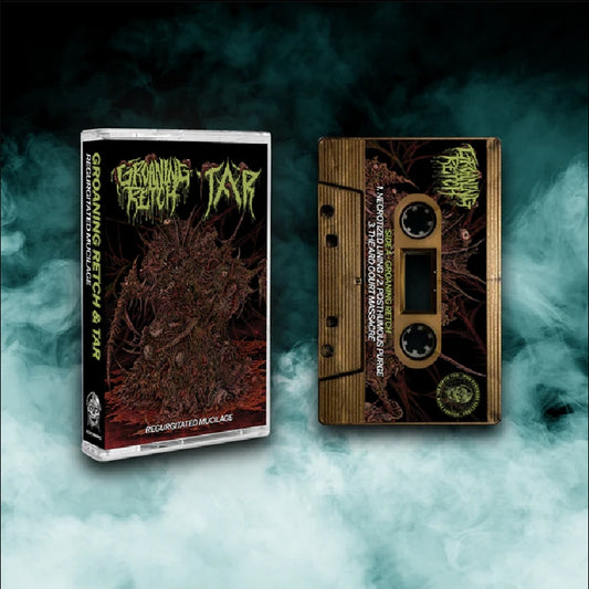 Groaning Retch & Tar - Regurgitated Mucilage - TAPE - Iron Fortress Records