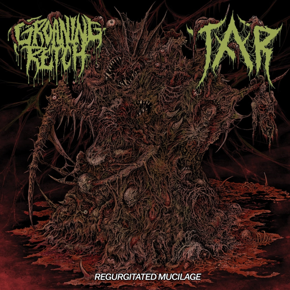 Groaning Retch & Tar - Regurgitated Mucilage - TAPE - Iron Fortress Records - Image 2