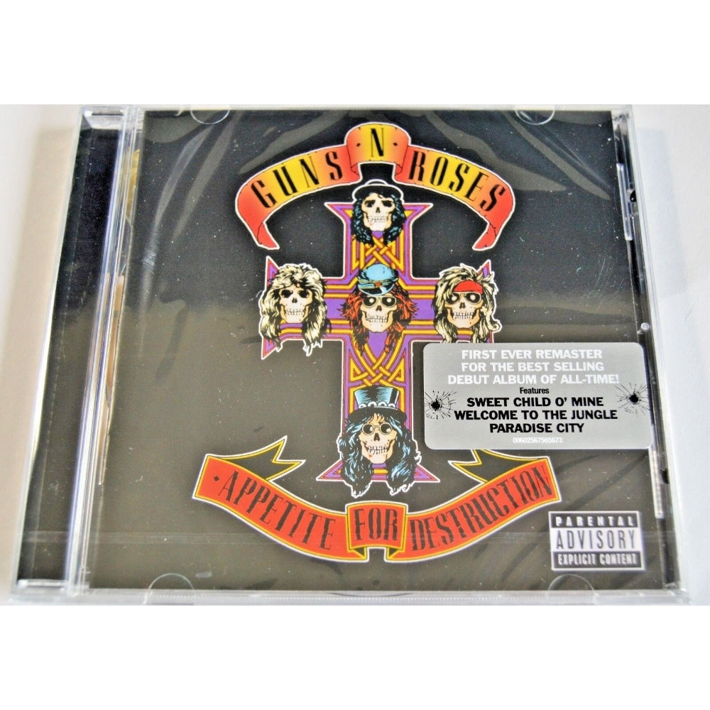 Guns N' Roses - Appetite For Destruction - CD - Geffen Records