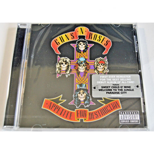 Guns N' Roses - Appetite For Destruction - CD - Geffen Records