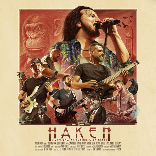 Haken - Liveforms: An Evening with Haken - DOUBLE LP Gatefold - Inside Out Music - Image 2