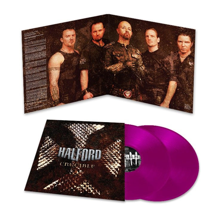 Halford - Crucible - DOUBLE LP GATEFOLD COLORED - Manic Vision Records