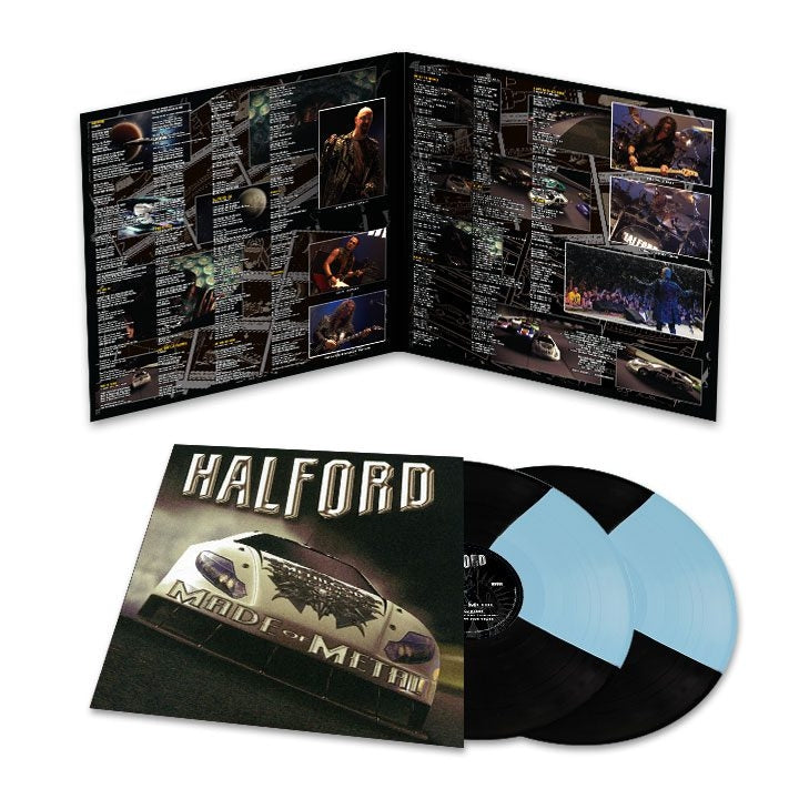 Halford - Made of Metal - DOUBLE LP GATEFOLD COLORED - Manic Vision Records