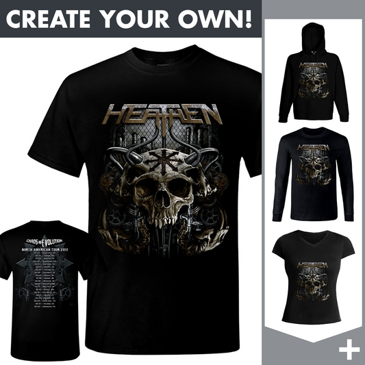 Heathen - Chaos Of Evolution 2011 Tour - Merchandising