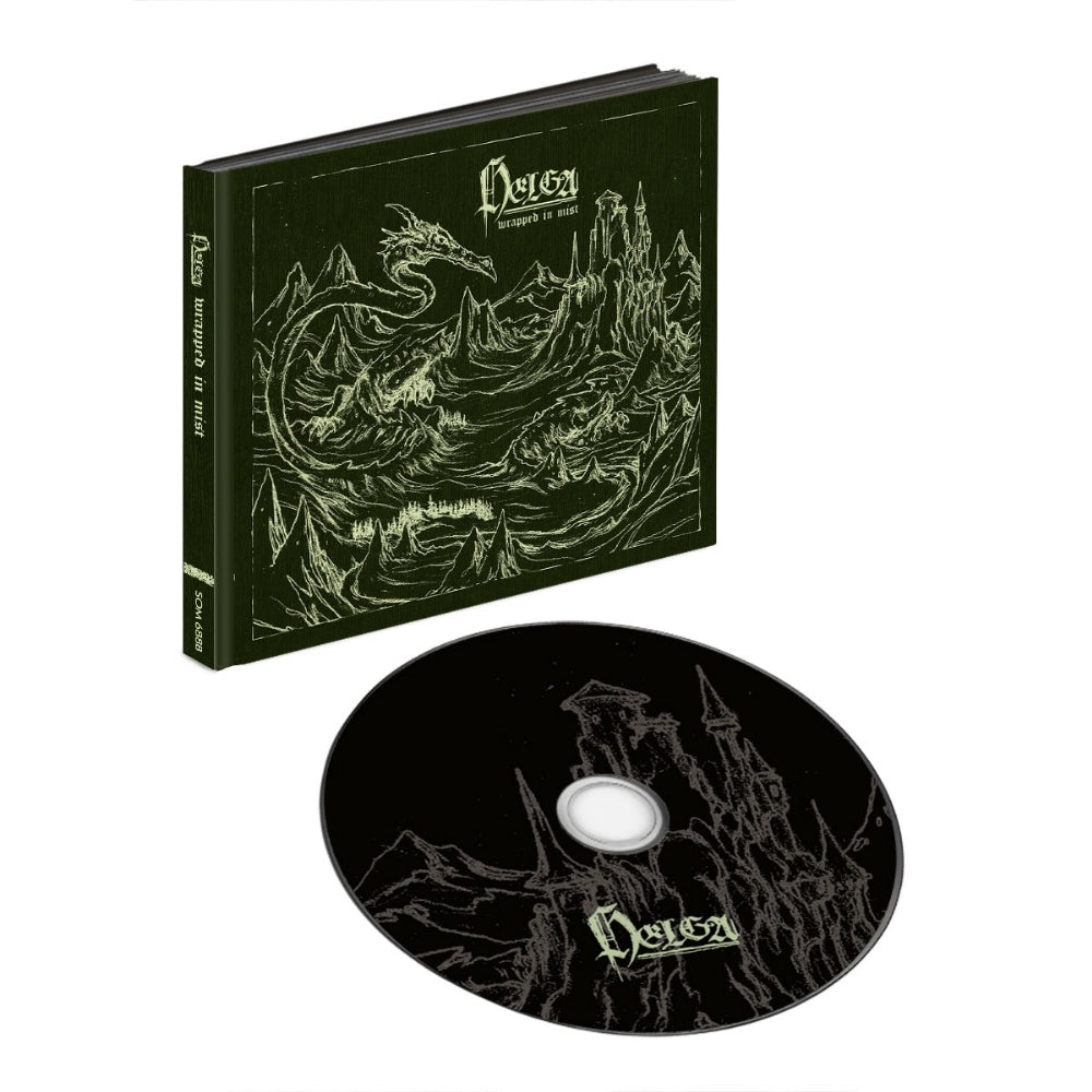 Helga - Wrapped in Mist - CD DIGIBOOK - SEASON OF MIST - Image 2
