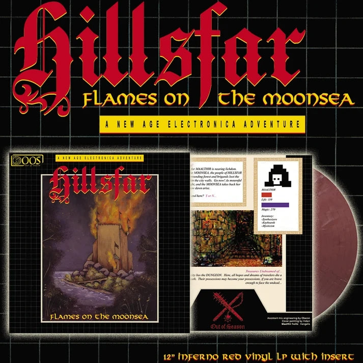 Hillsfar - Flames on the Moonsea - LP COLORED - Out of Season