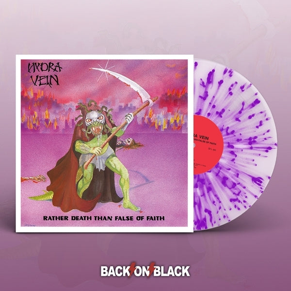 Hydra Vein - Rather Death Than False of Faith - DOUBLE LP GATEFOLD COLORED - Back On Black