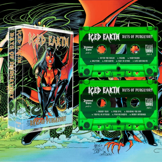 Iced Earth - Days of Purgatory - TAPE - Dissonant Tapes