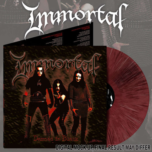 Immortal - Damned in Black - LP Gatefold Colored - Osmose Productions