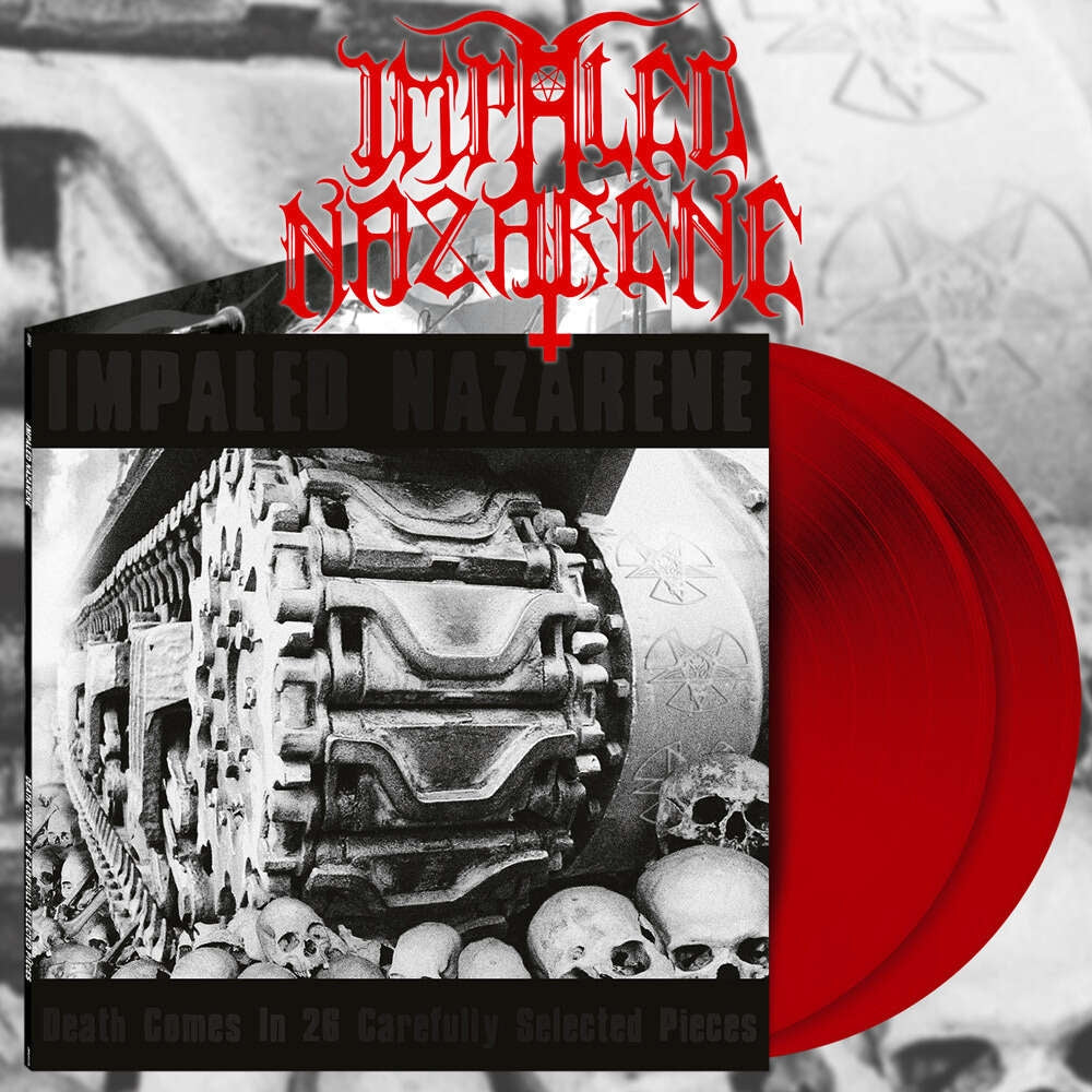 Impaled Nazarene - Death Come In 26 Carefully Selected Pieces - DOUBLE LP GATEFOLD COLORED - Osmose Productions