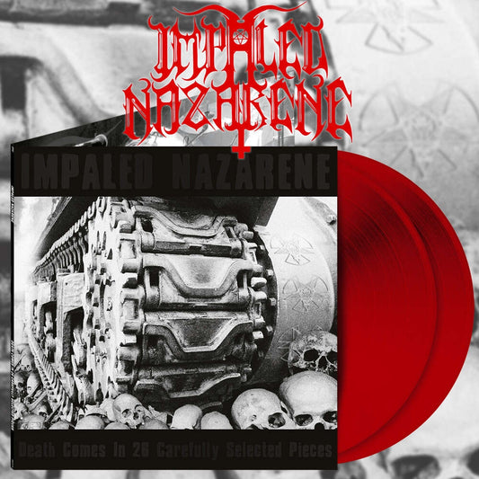Impaled Nazarene - Death Come In 26 Carefully Selected Pieces - DOUBLE LP GATEFOLD COLORED - Osmose Productions