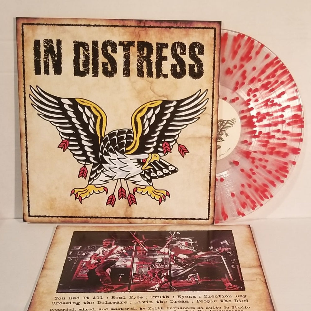 In Distress - S/T - LP COLORED - Reptilian