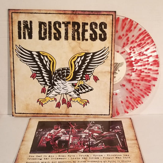 In Distress - S/T - LP COLORED - Reptilian
