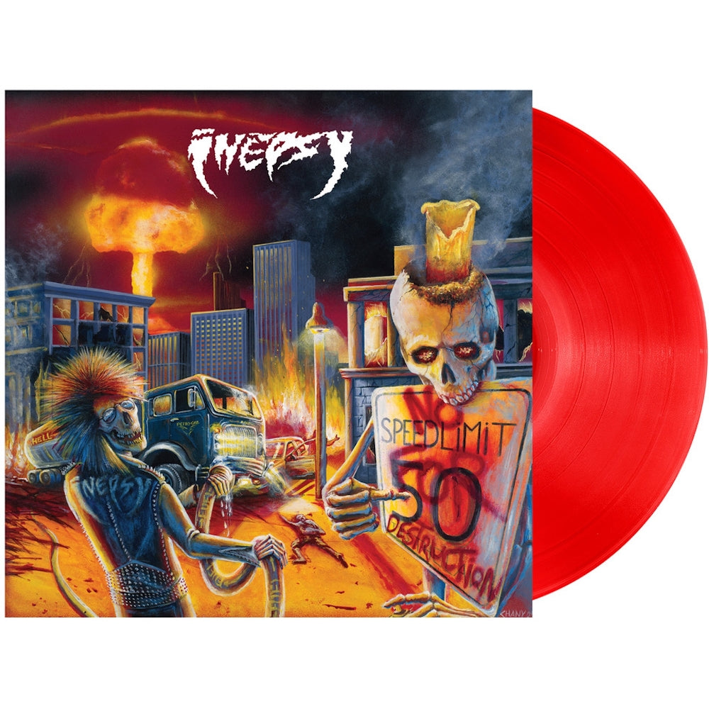Inepsy - No Speed Limit for Destruction - LP COLORED - Tankcrimes