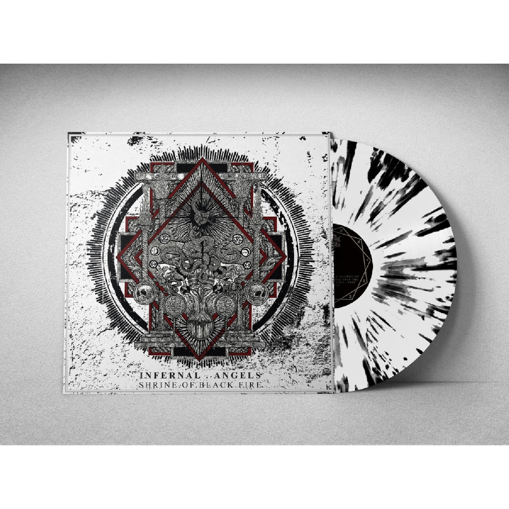 Infernal Angels - Shrine of Black Fire - LP COLORED - Immortal Frost Productions