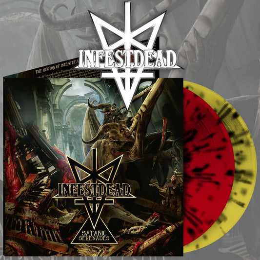 Infestdead - Satanic Serenades - DOUBLE LP GATEFOLD COLORED - Osmose Productions