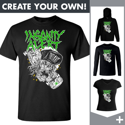Insanity Alert - Skate-skull - Merchandising