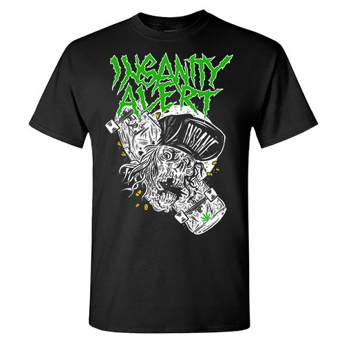 Insanity Alert - Skate-skull - T shirt - SEASON OF MIST