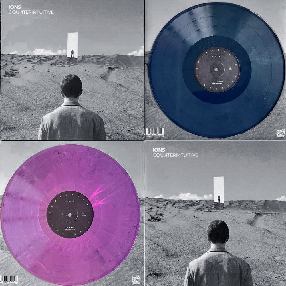 Ions - Counterintuitive - DOUBLE LP GATEFOLD COLORED - Willowtip - Image 3