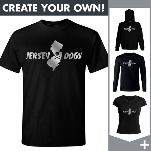 Jersey Dogs - Silver Logo - Merchandising