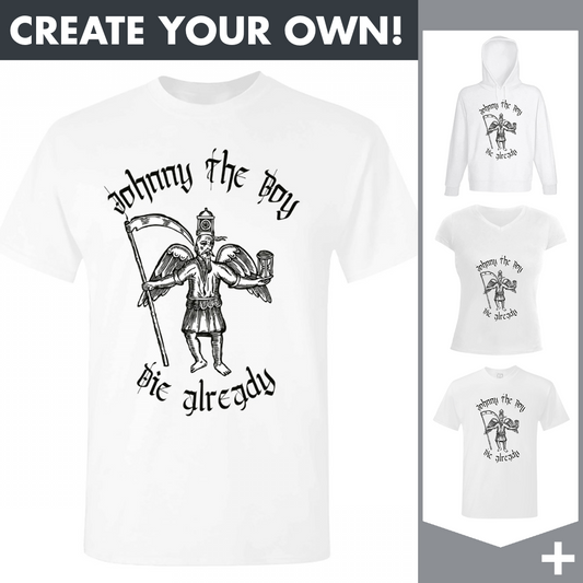 Johnny The Boy - Die Already (black) - Merchandising