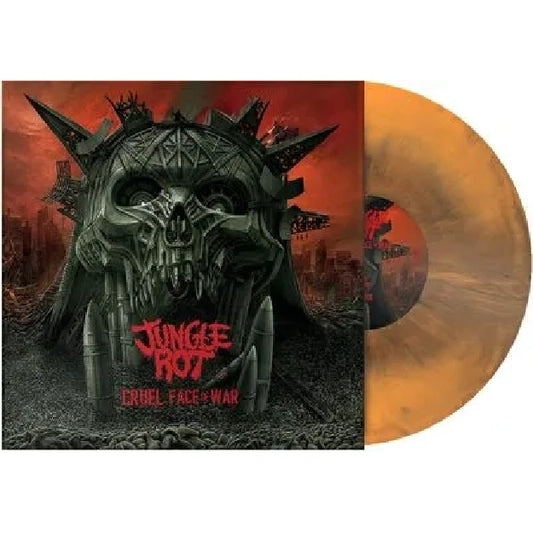 Jungle Rot - Cruel Face of War - LP COLORED - UNIQUE LEADER