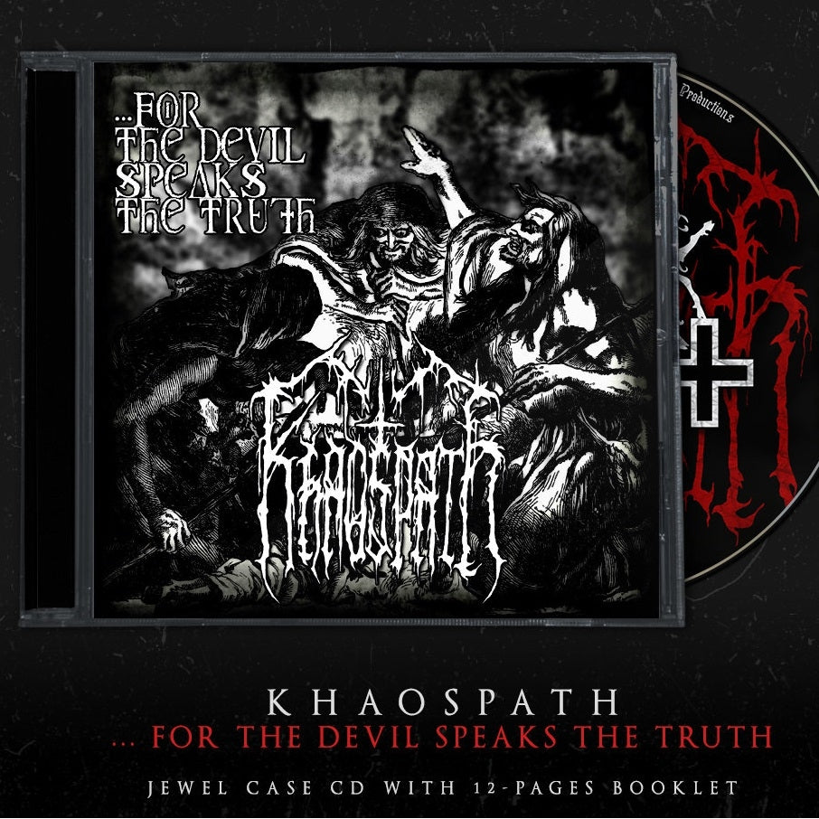 Khaospath - For the Devil Speaks the Truth - CD - Immortal Frost Productions