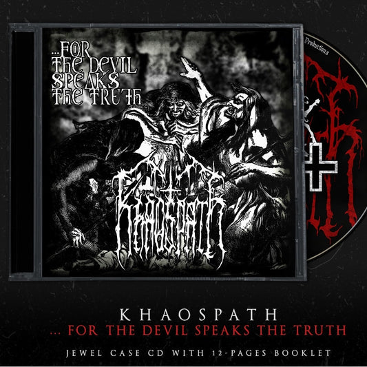 Khaospath - For the Devil Speaks the Truth - CD - Immortal Frost Productions