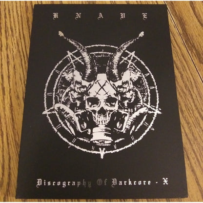 Knave - Discography of Darkcore - CD DIGIBOOK A5 - Hota Rex - Image 2