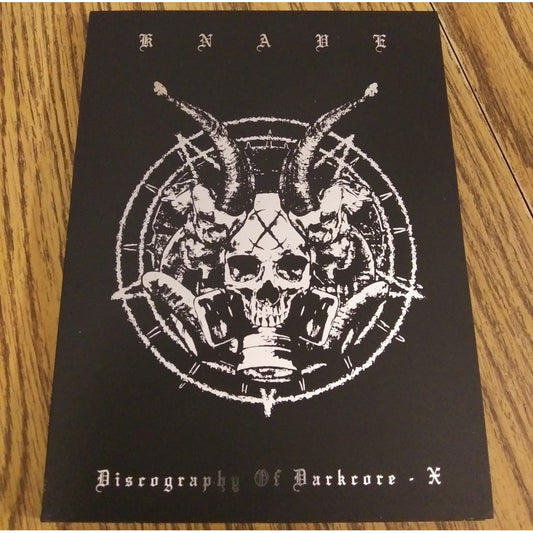 Knave - Discography of Darkcore - CD DIGIBOOK A5 - Hota Rex - Image 2