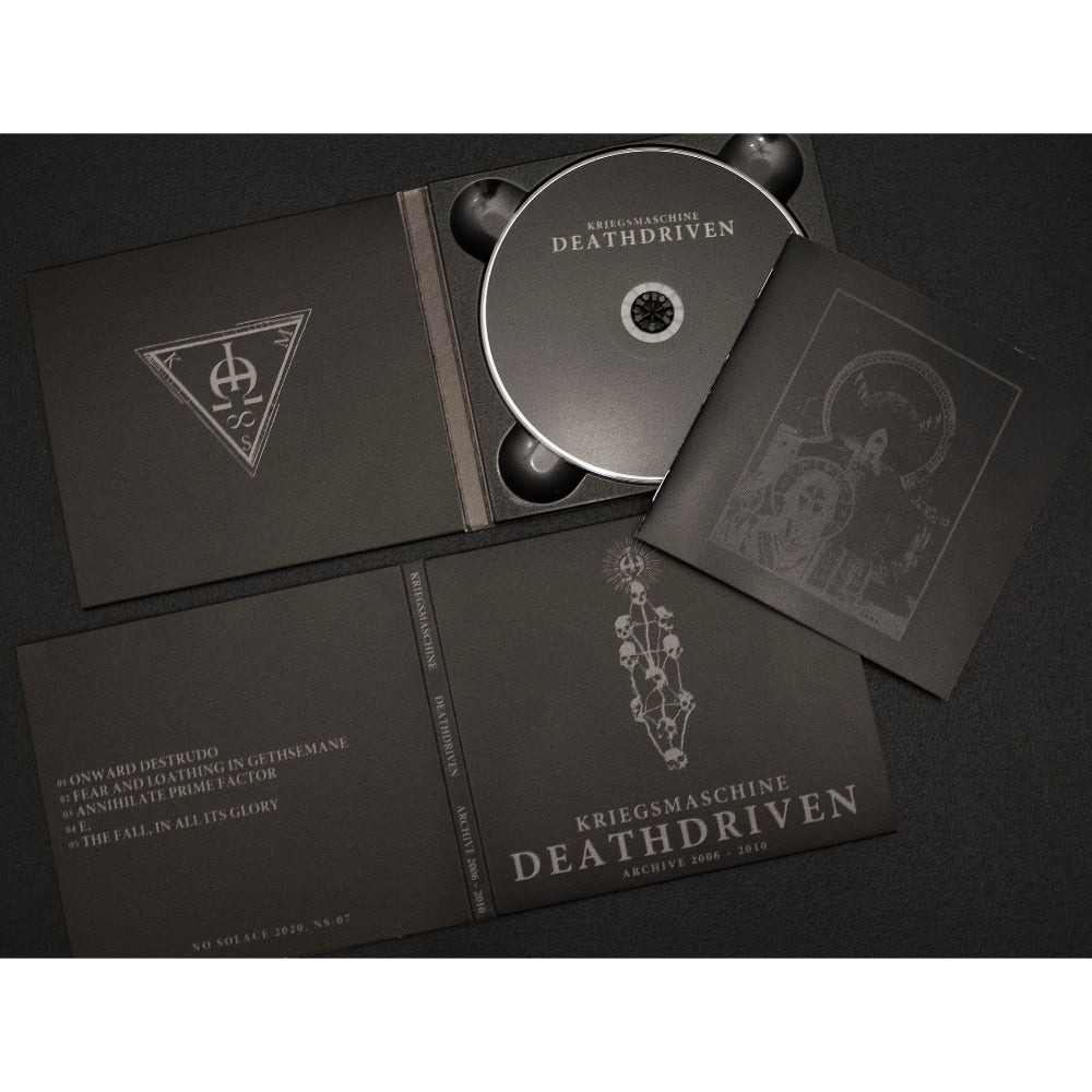 Kriegsmaschine - Deathdriven - Archive 2006-2010 - CD DIGIPAK - No Solace - Image 2