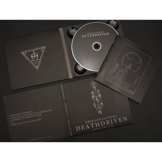 Kriegsmaschine - Deathdriven - Archive 2006-2010 - CD DIGIPAK - No Solace - Image 2