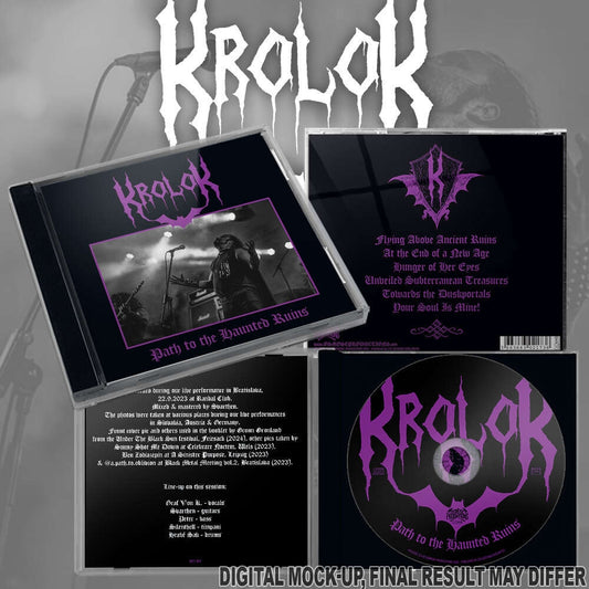 Krolok - Path To The Haunted Ruins (Live Bratislava) - CD - Osmose Productions