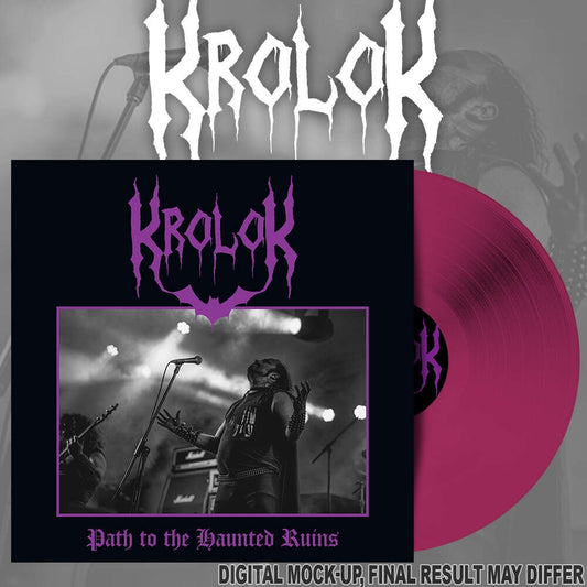 Krolok - Path To The Haunted Ruins (Live Bratislava) - LP COLORED - Osmose Productions