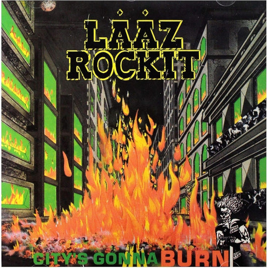 Lääz Rockit - City's Gonna Burn - CD DIGIPAK - Massacre Records