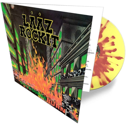 Lääz Rockit - City's Gonna Burn - LP Gatefold Colored - Massacre Records