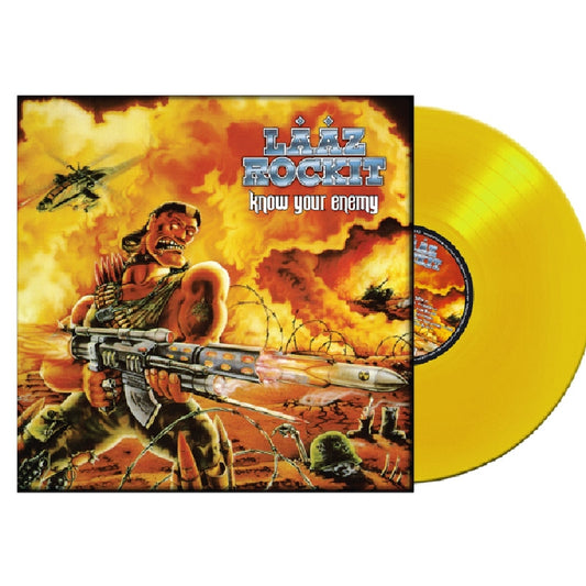 Lääz Rockit - Know your enemy - LP Gatefold Colored - Massacre Records
