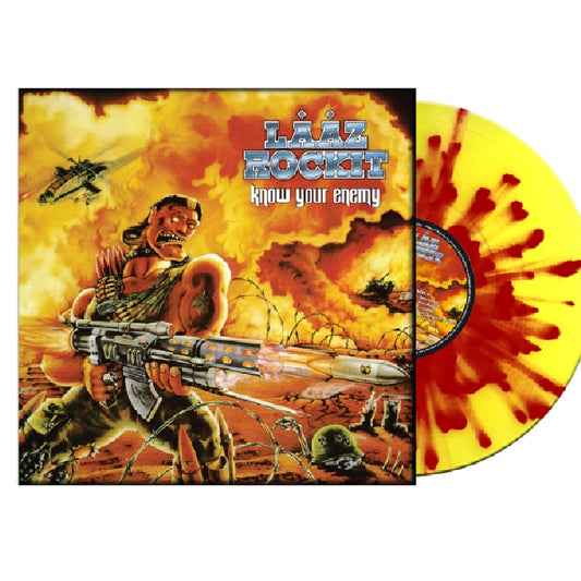 Lääz Rockit - Know your enemy - LP Gatefold Colored - Massacre Records