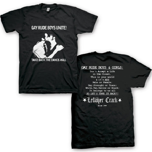 Leftover Crack - Gay Rude Boys Unite - Tee - T shirt - Vision Merch