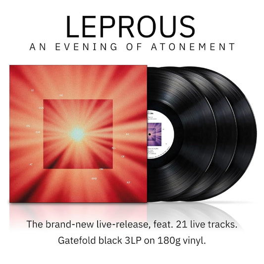 Leprous - An Evening of Atonement - TRIPLE LP - Inside Out Music