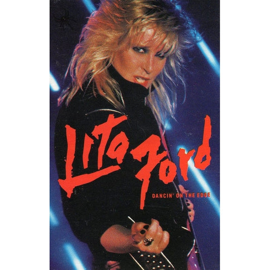 Lita Ford - Dancin' on the Edge - TAPE - Mercury Records
