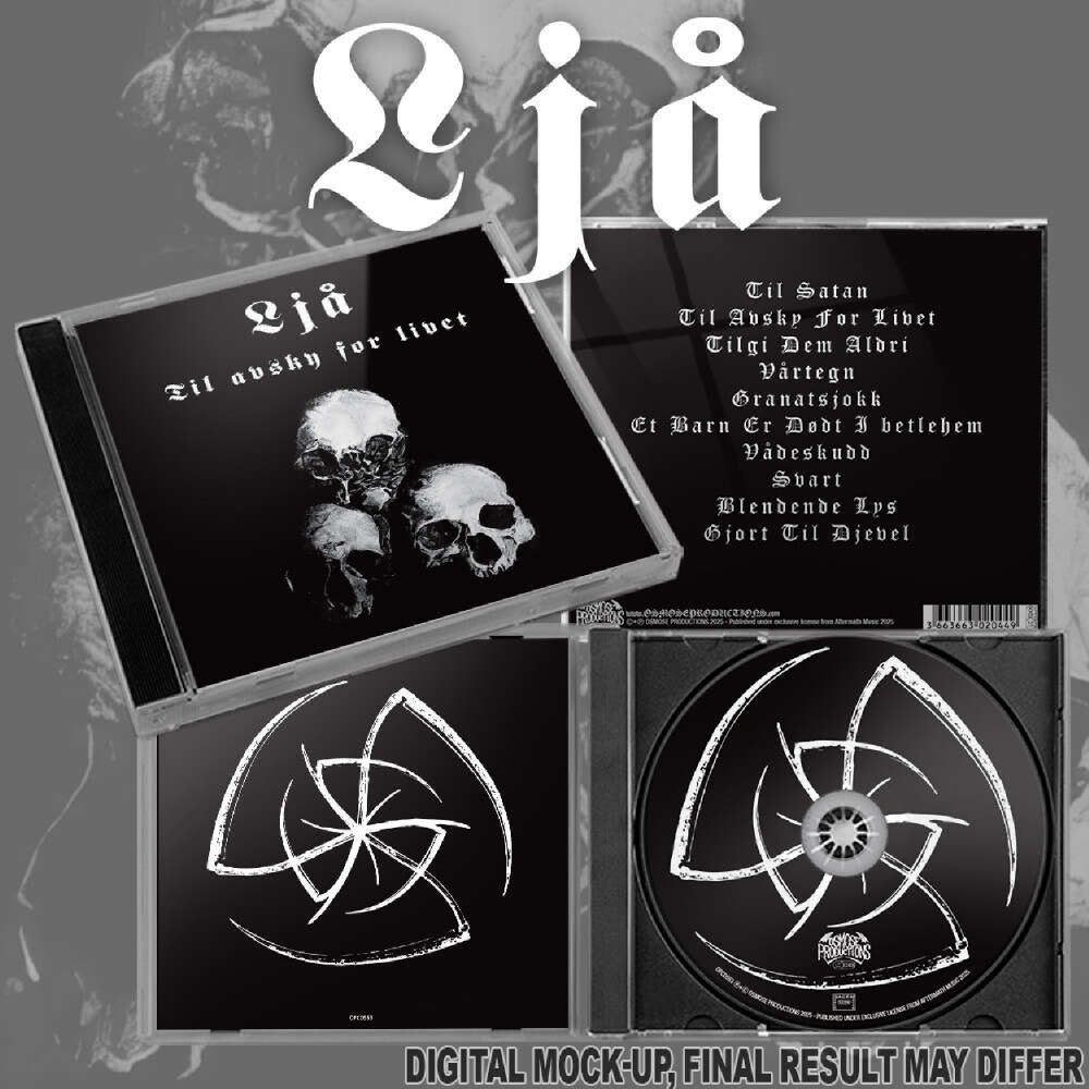 Lja - Til avsky for livet - CD - Osmose Productions