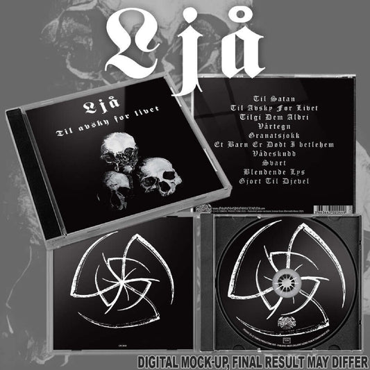 Lja - Til avsky for livet - CD - Osmose Productions