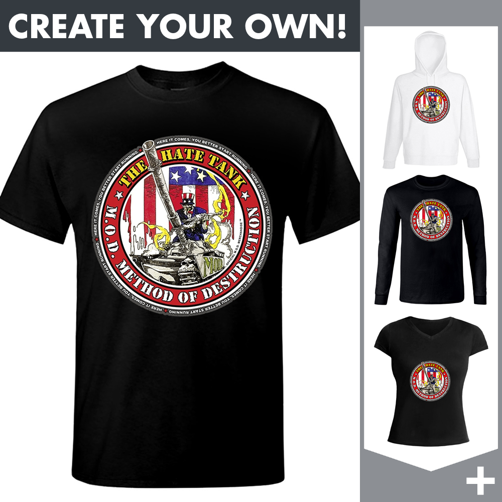 M.O.D. - The Hate Tank - Merchandising