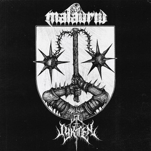 Malauriu and Lykten - Split - LP + Digital Download Card - Adirondack Black Mass