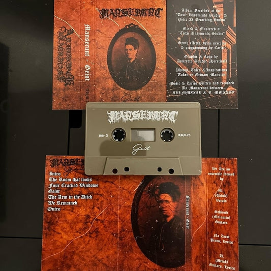 Manserunt - Geist - TAPE - Adirondack Black Mass